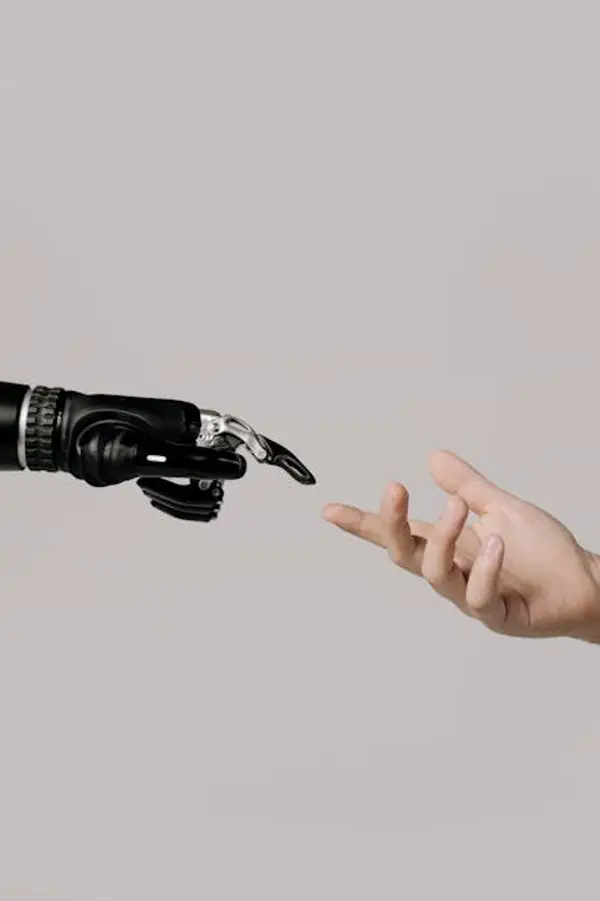Illustrasjon av avanserte AI-teknologier