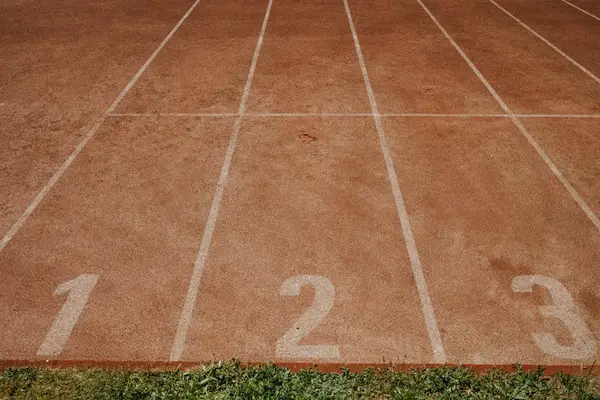 Athletics competition on TV