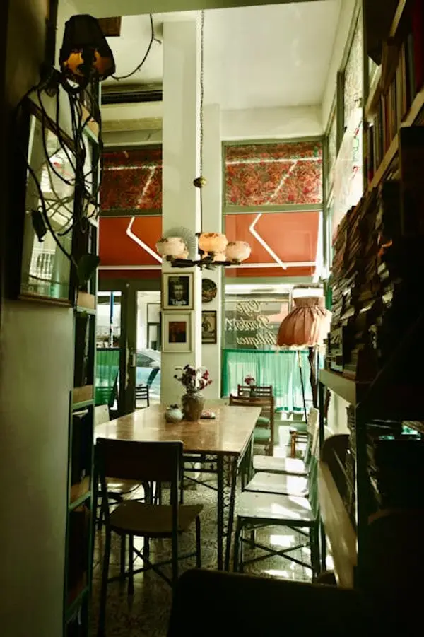 koselig café interiør