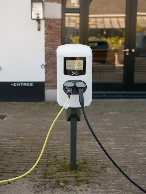 Mazda elbil i naturlandskap