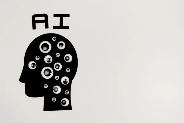 Grafikk som viser utviklingen av kunstig intelligens.