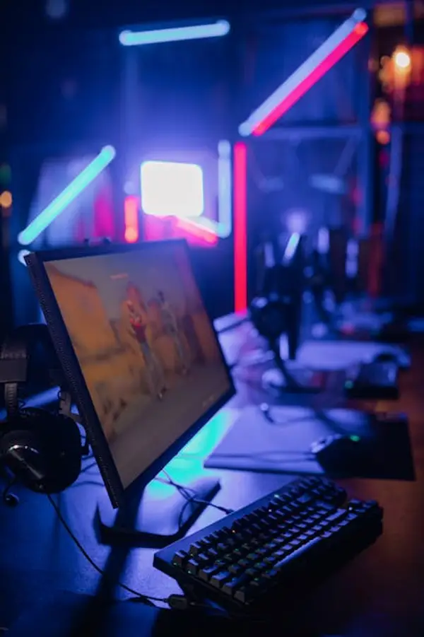 moderne esports gaming oppsett