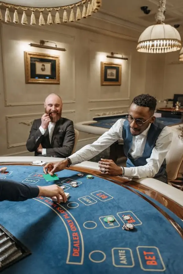 spillere nyter casino