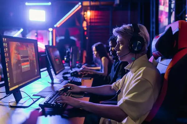 spillere i gaming turnering