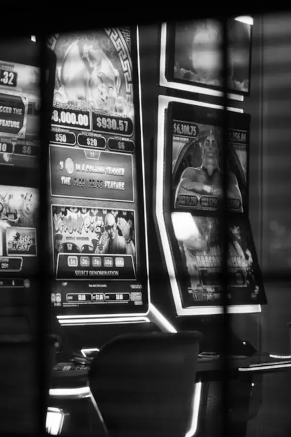 Ruller på en spilleautomat