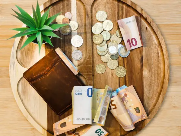 Diagram som viser aksjemarkedets utvikling og utbytte